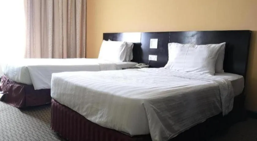 Bed in Perkasa Hotel Keningau