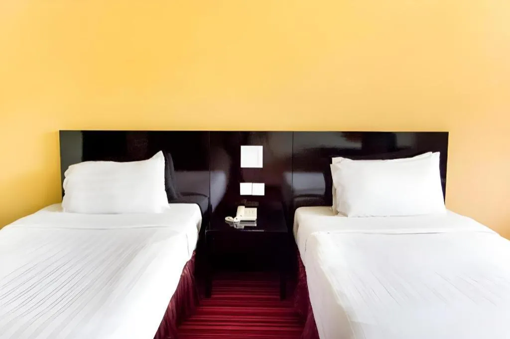 Bed in Perkasa Hotel Keningau