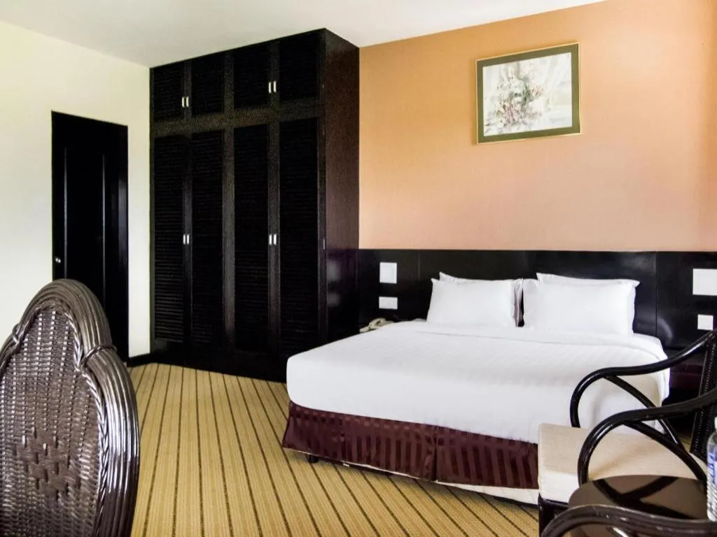 Bed in Perkasa Hotel Keningau