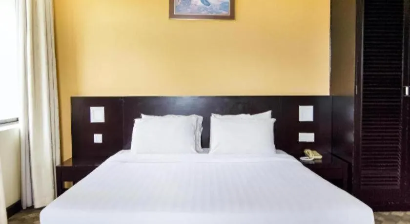 Bed in Perkasa Hotel Keningau