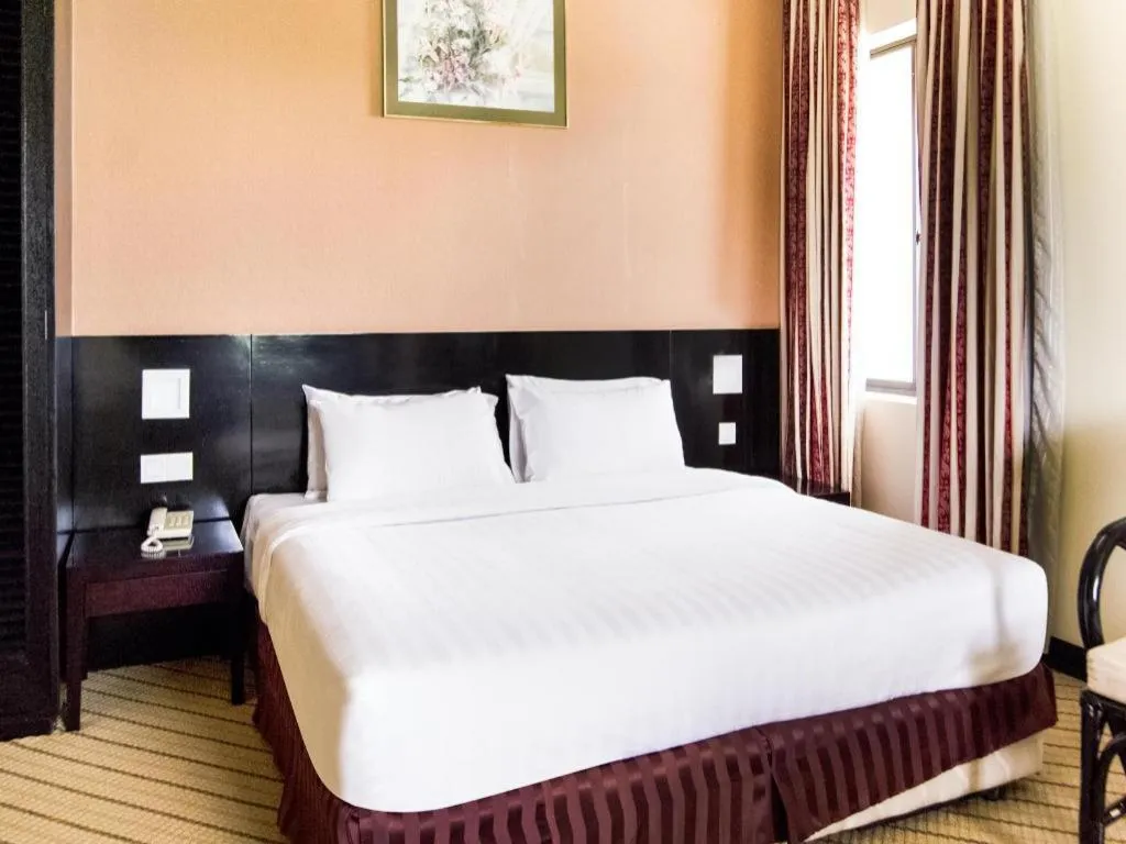 Bed in Perkasa Hotel Keningau