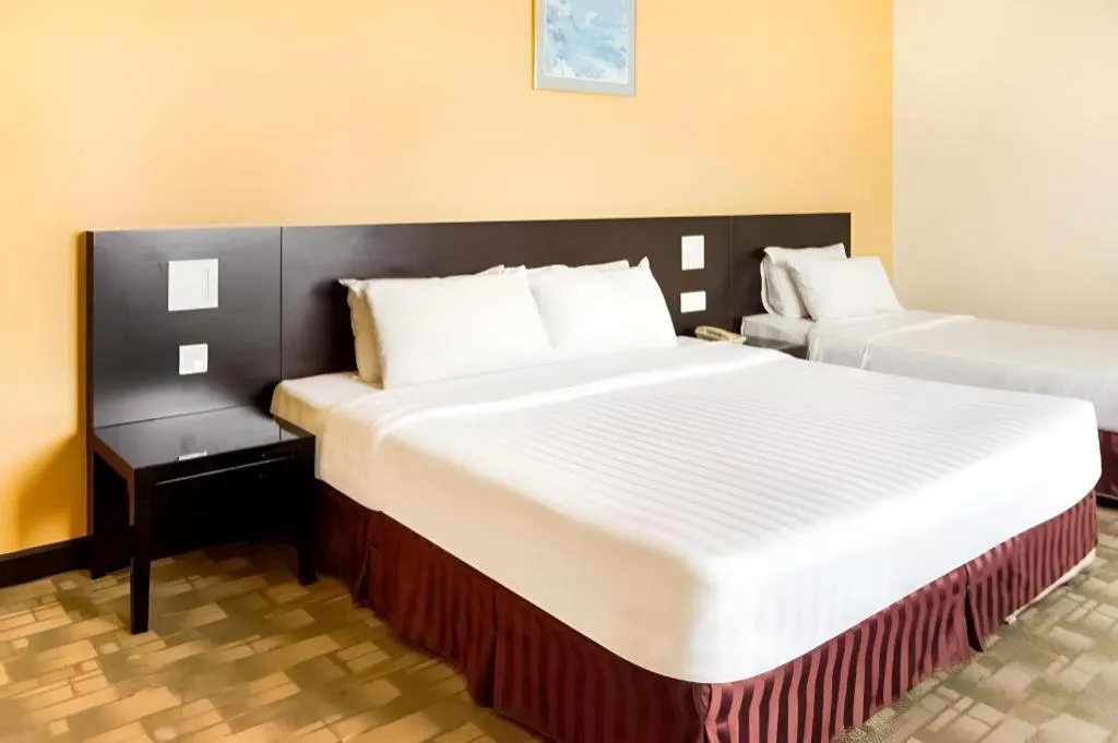 Bed in Perkasa Hotel Keningau