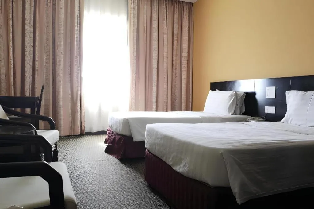 Bed in Perkasa Hotel Keningau