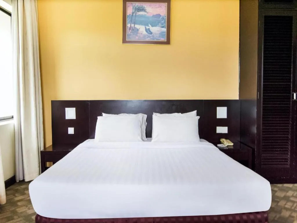 Bed in Perkasa Hotel Keningau