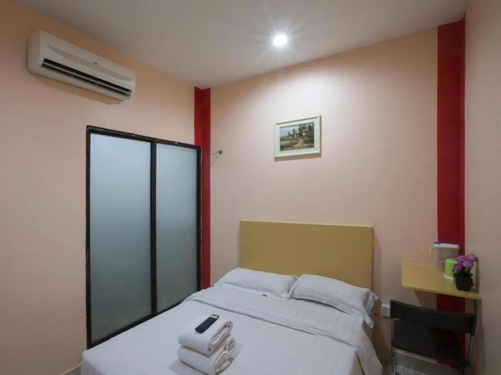 Bed in Hotel Zamburger Sri Petaling