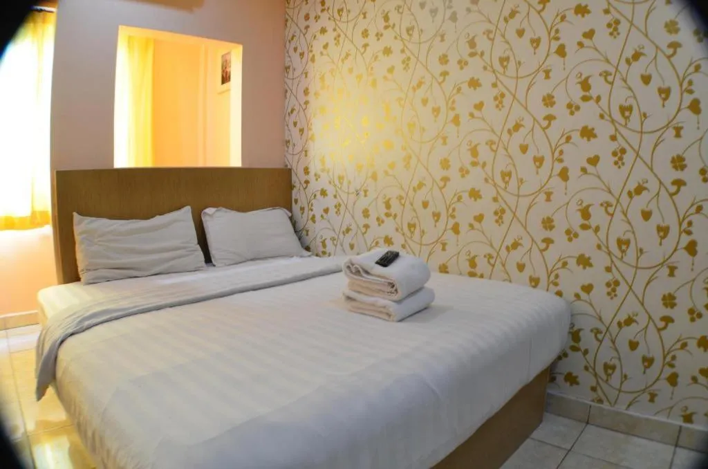 Bed in Hotel Zamburger Sri Petaling