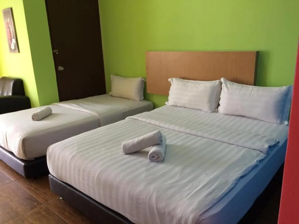 Bed in Hotel Zamburger Sri Petaling