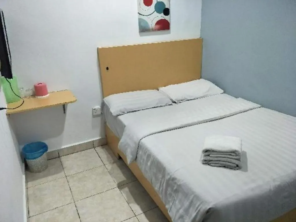 Bed in Hotel Zamburger Sri Petaling