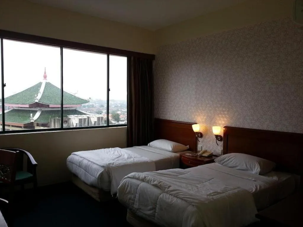 Bed in Klang Histana Hotel