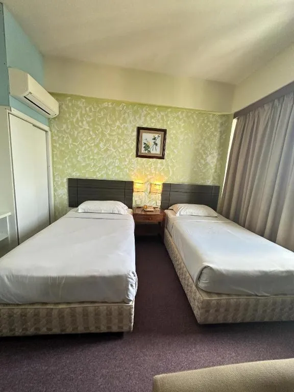 Bed in Klang Histana Hotel