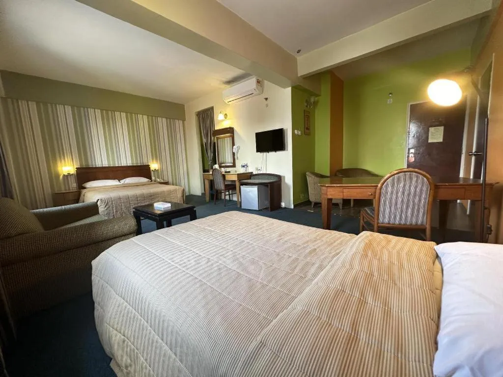 Bed in Klang Histana Hotel