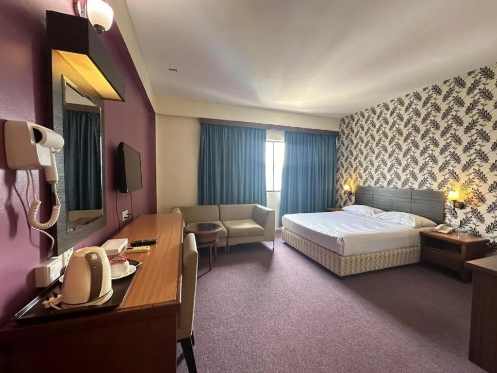 Bed in Klang Histana Hotel