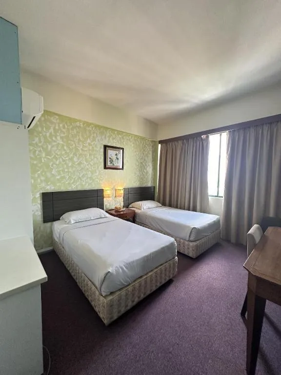 Bed in Klang Histana Hotel