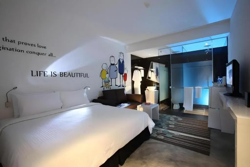 Bed in Zoom Inn Boutique Hotel - Danga Bay Bed in Zoom Inn Boutique Hotel - Danga Bay