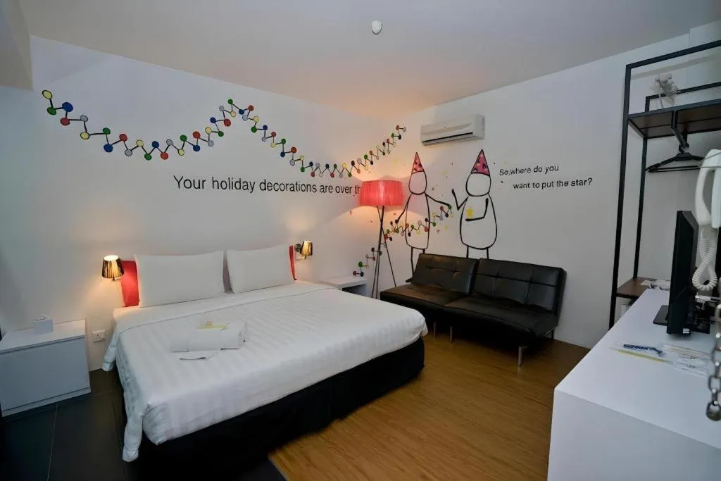 Bed in Zoom Inn Boutique Hotel by Ardens - Danga Bay