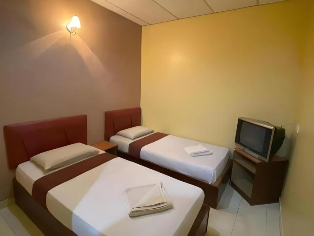 Bed in Sea Front Hotel Port Dickson