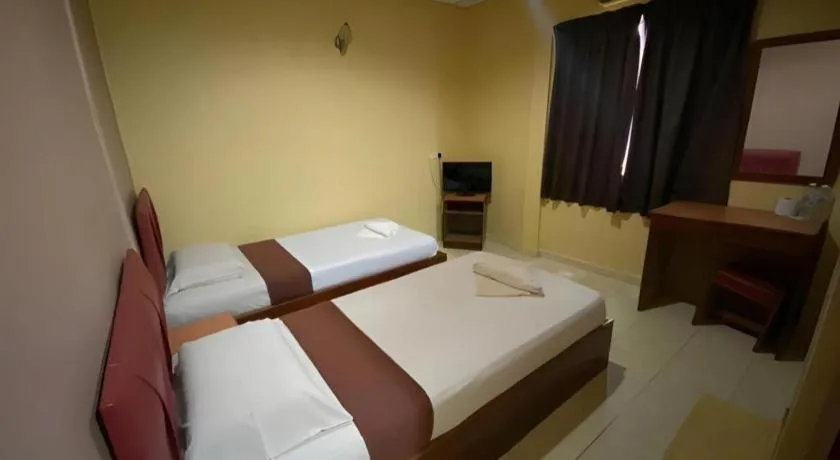 Bed in Sea Front Hotel Port Dickson