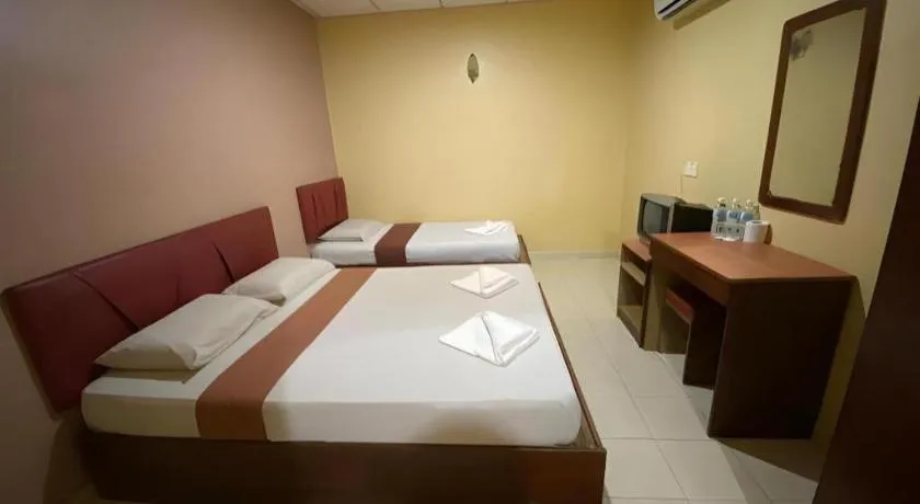 Bed in Sea Front Hotel Port Dickson