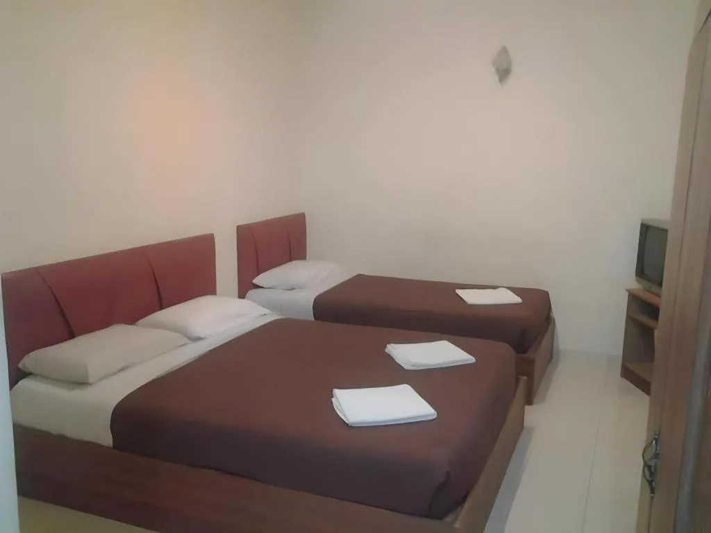 Bed in Sea Front Hotel Port Dickson