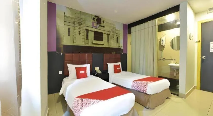 Bed in Hotel O D Nice Inn Hotel