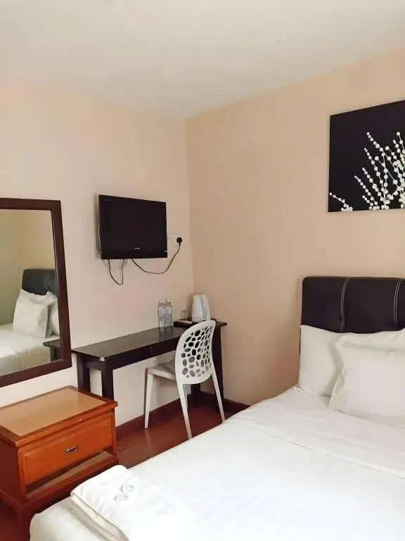 Bed in Hotel Seri Pauh Bed in Hotel Seri Pauh