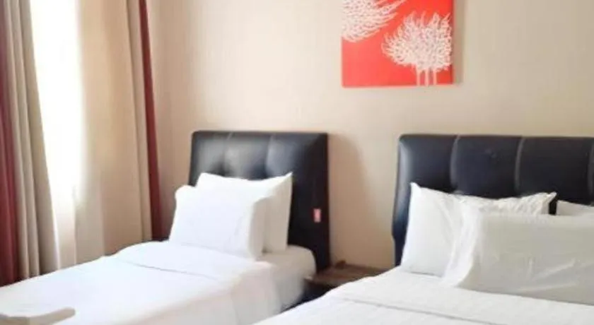 Bed in Hotel Seri Pauh