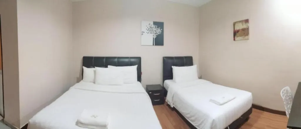 Bed in Hotel Seri Pauh