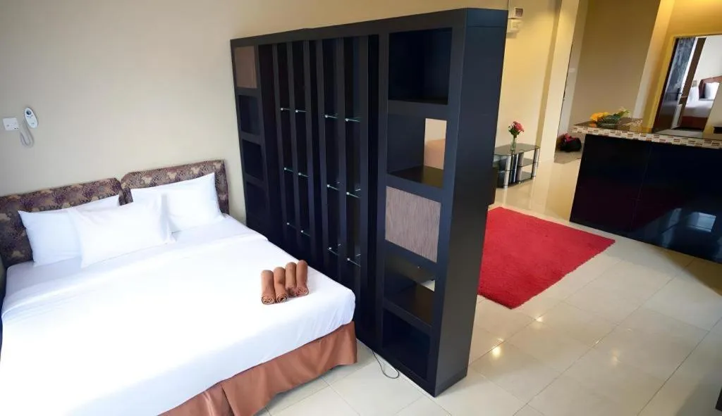 Bed in City Times Hotel