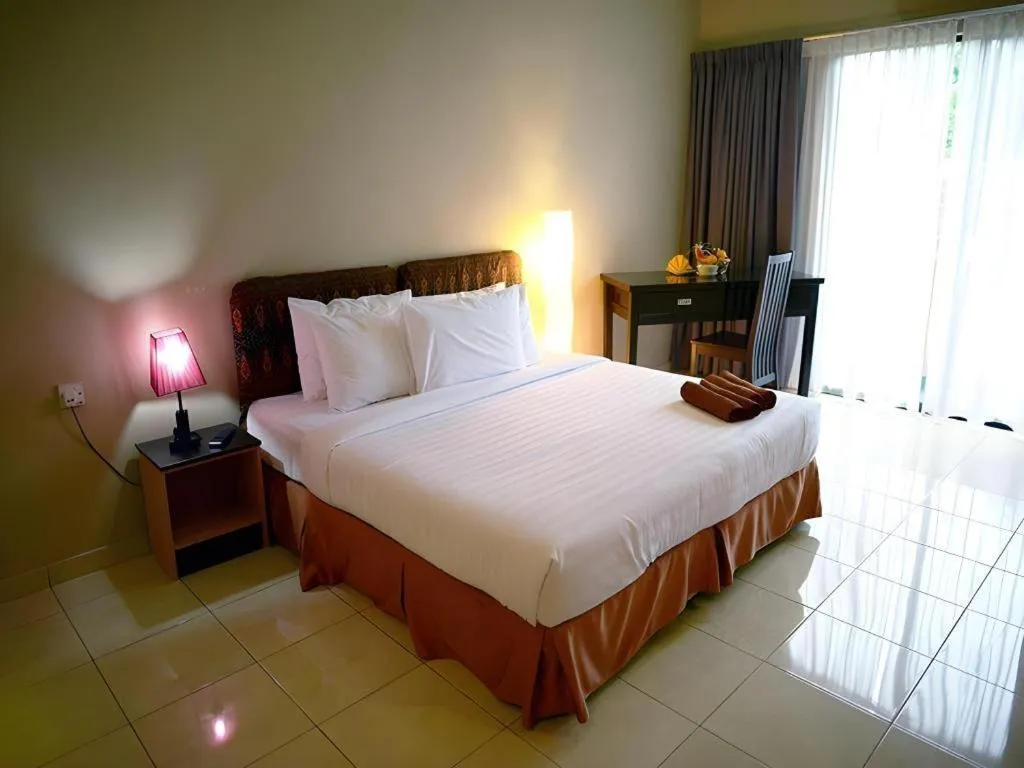 Bed in City Times Hotel