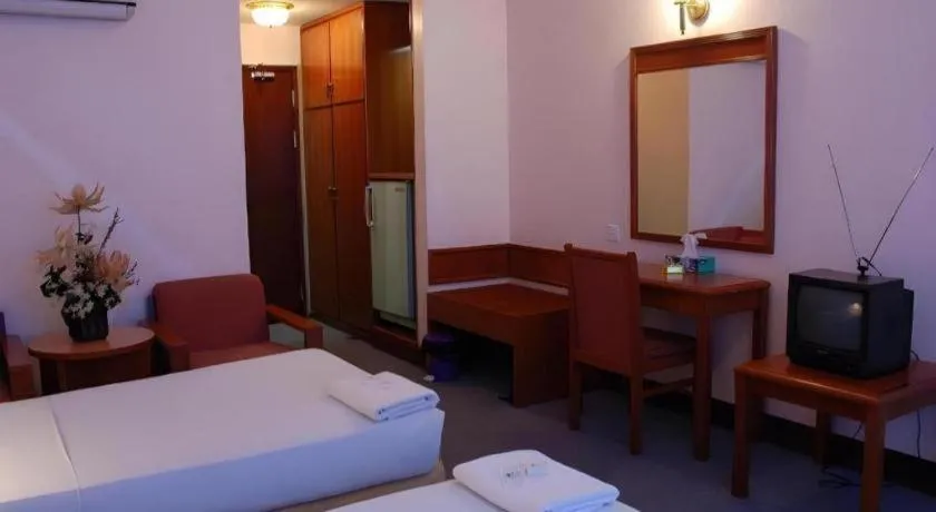 Bed in Hotel Meligai Kapit