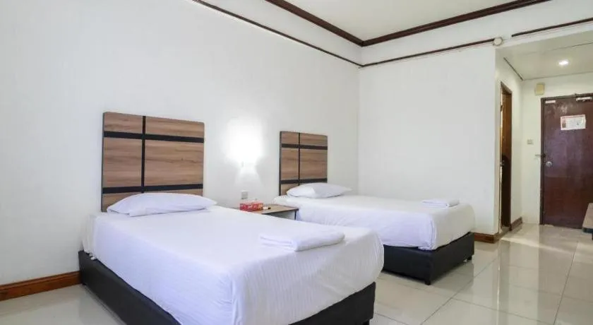 Bed in Hotel Meligai Kapit