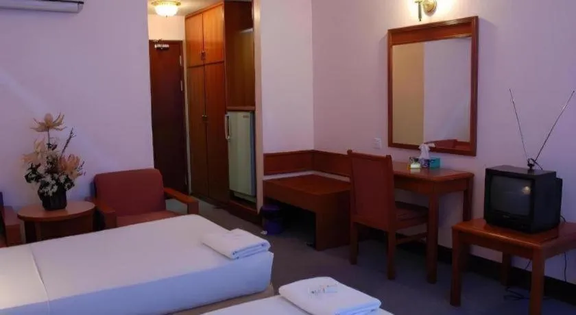 Bed in Hotel Meligai Kapit