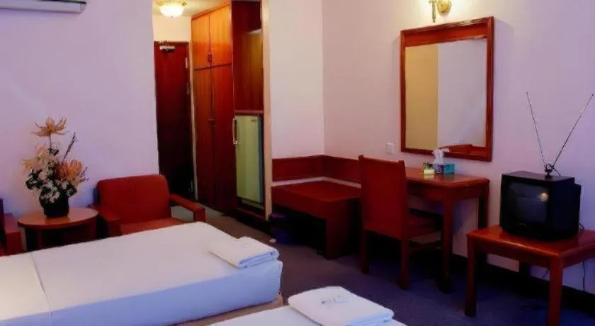 Bed in Hotel Meligai Kapit