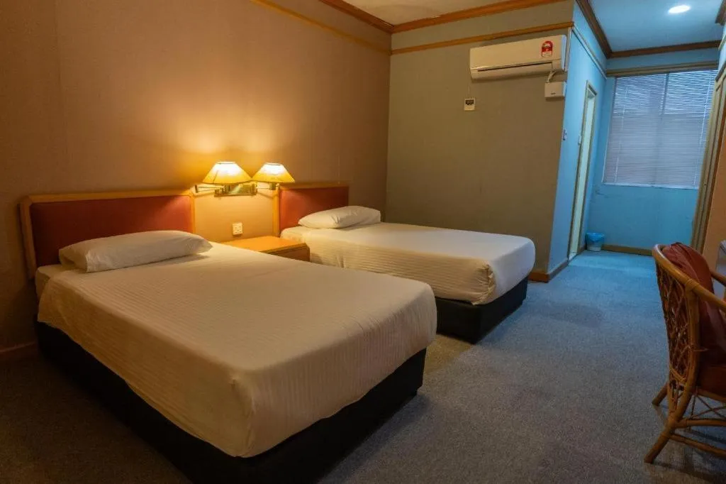 Bed in Hotel Meligai Kapit