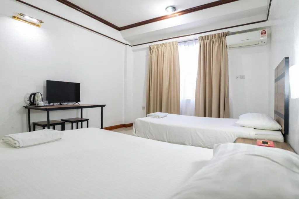 Bed in Hotel Meligai Kapit