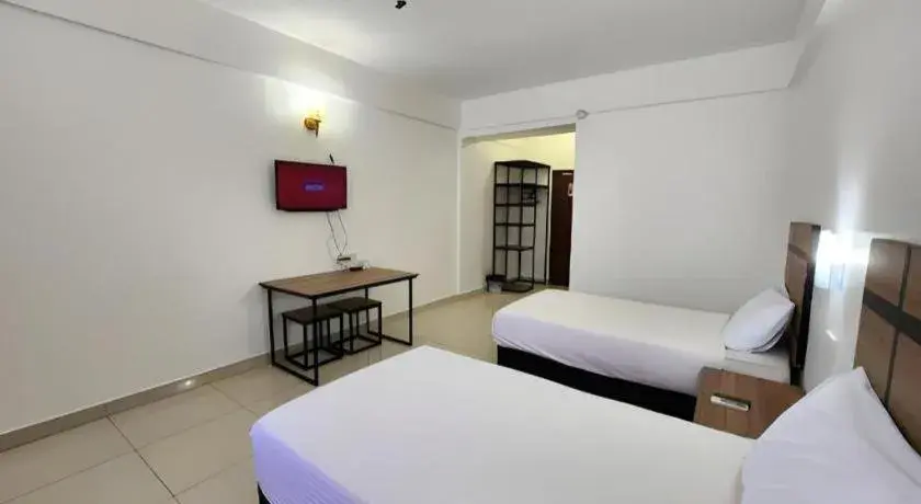 Bed in Hotel Meligai Kapit Bed in Hotel Meligai Kapit