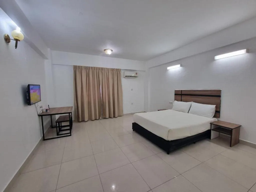 Bed in Hotel Meligai Kapit