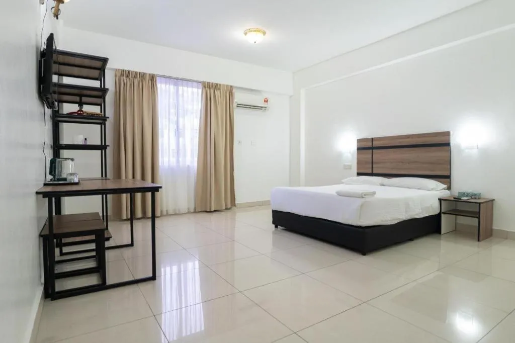 Bed in Hotel Meligai Kapit