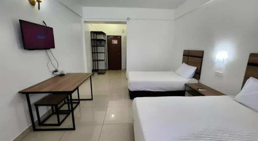 Bed in Hotel Meligai Kapit Bed in Hotel Meligai Kapit