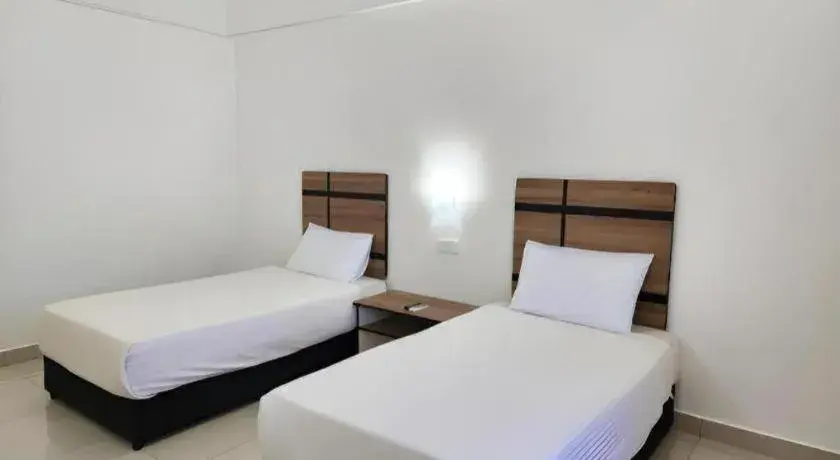 Bed in Hotel Meligai Kapit Bed in Hotel Meligai Kapit