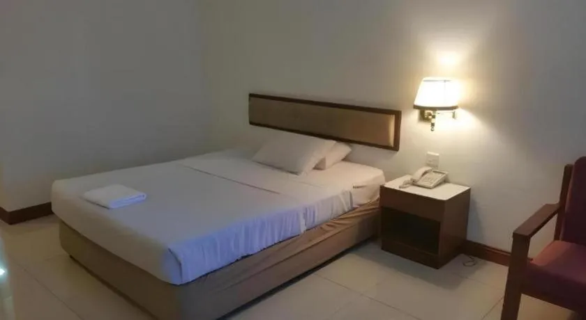 Bed in Hotel Meligai Kapit