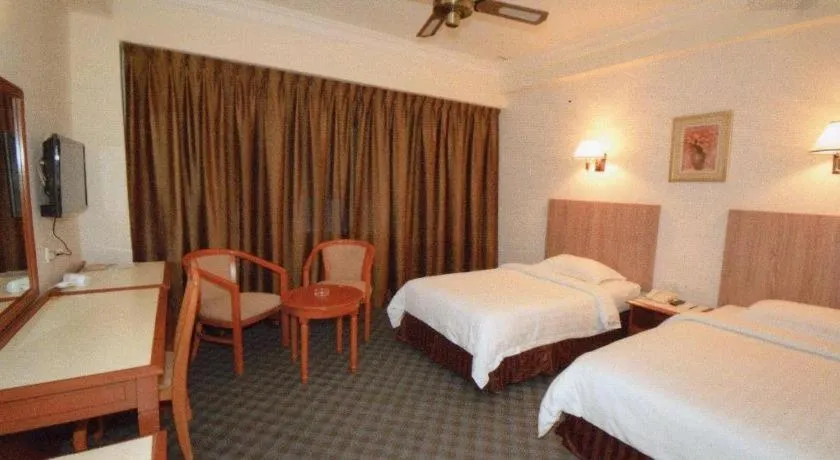 Bed in Seafest Hotel Semporna