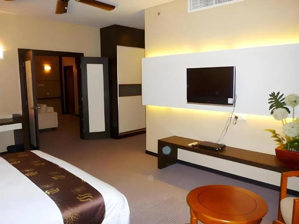 Bed in Seafest Hotel Semporna