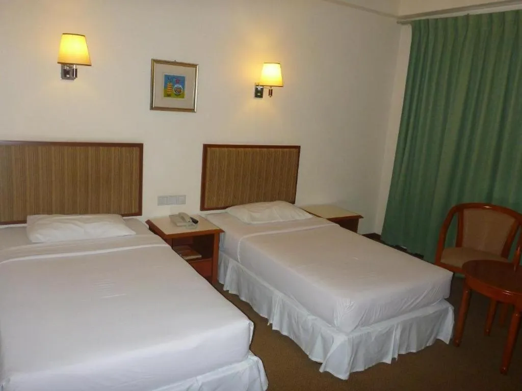 Bed in Seafest Hotel Semporna