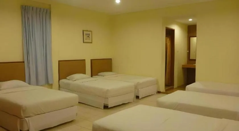 Bed in Seafest Hotel Semporna