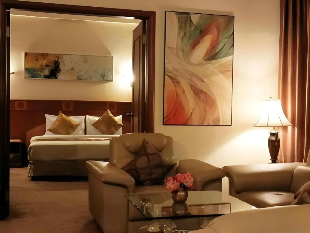 Bed in Seafest Hotel Semporna