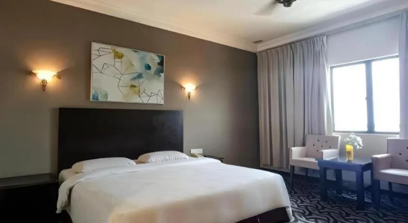 Bed in Seafest Hotel Semporna