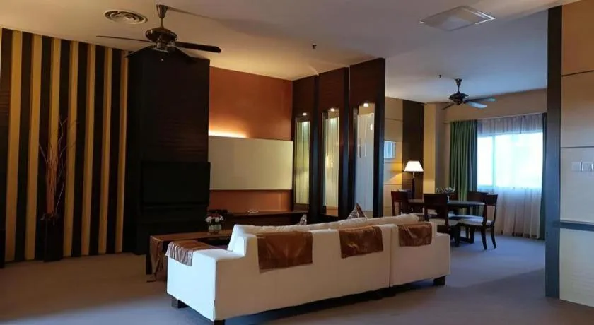 Bed in Seafest Hotel Semporna