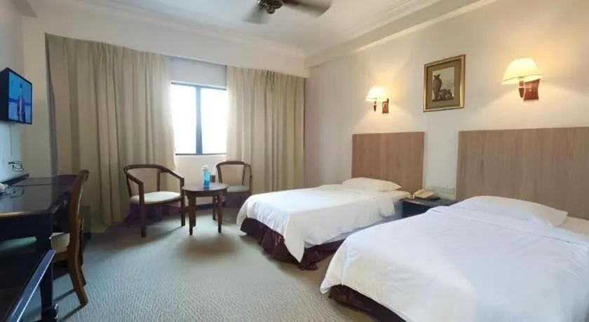 Bed in Seafest Hotel Semporna