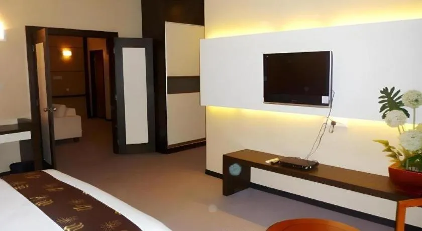 Bed in Seafest Hotel Semporna